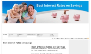 Bestinterestratesonsavings.org thumbnail