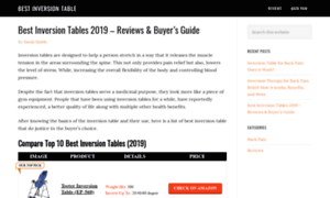 Bestinversiontable.net thumbnail