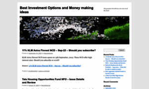 Bestinvestmentoptions.wordpress.com thumbnail