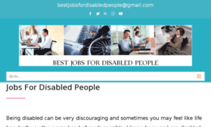 Bestjobsfordisabledpeople.com thumbnail