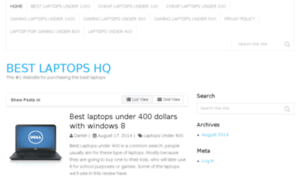 Bestlaptops2014hq.com thumbnail