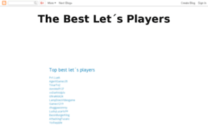 Bestletsplayers.blogspot.com thumbnail