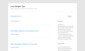 Bestloseweight.org thumbnail