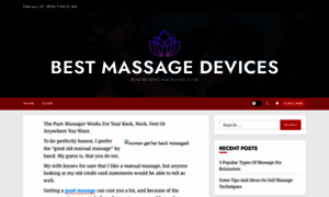 Bestmassagedevices.com thumbnail