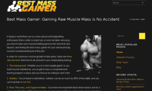 Bestmassgainer.net thumbnail