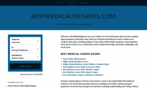Bestmedicaldegrees.com thumbnail