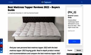 Bestmemoryfoammattresstoppersreviews.com thumbnail