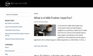 Bestmilkfrothers.com thumbnail