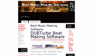 Bestmusicmakingsoftware.org thumbnail