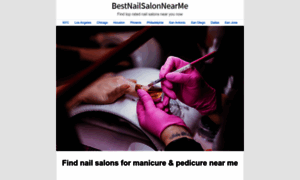 Bestnailsalonnearme.com thumbnail