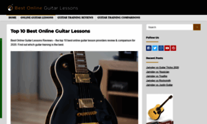 Bestonlineguitarlessonsreviews.com thumbnail