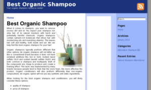 Bestorganicshampoo.net thumbnail