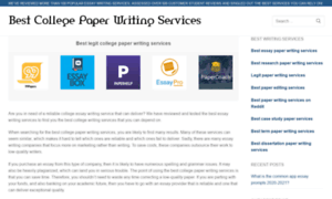 Bestpaperservices.com thumbnail