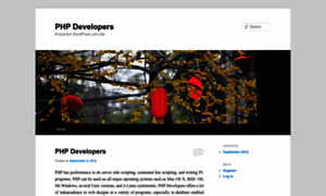 Bestphpdevelopers.wordpress.com thumbnail