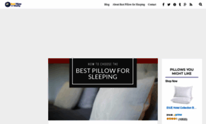 Bestpillowforsleeping.com thumbnail