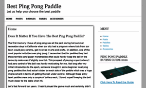 Bestpingpongpaddle.railwayzero.com thumbnail