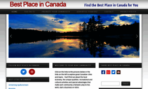 Bestplaceincanada.com thumbnail