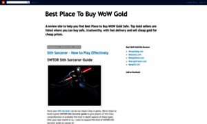 Bestplacetobuywowgold.blogspot.com thumbnail