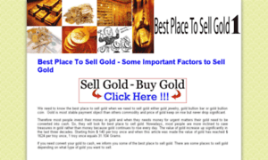 Bestplacetosellgold1.com thumbnail
