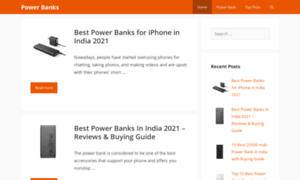 Bestpowerbanksindia.in thumbnail