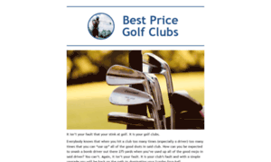 Bestpricegolfclubs.co.uk thumbnail