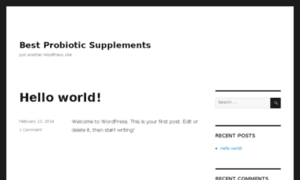 Bestprobioticsupplements.org thumbnail