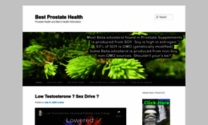 Bestprostatehealth.com thumbnail