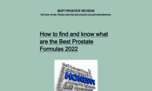 Bestprostatereview.com thumbnail