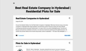 Bestrealestatecompanyhyderabad.blogspot.com thumbnail