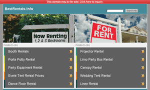 Bestrentals.info thumbnail