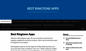 Bestringtoneapps.net thumbnail