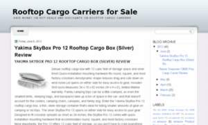 Bestrooftopcargocarriers.blogspot.com thumbnail