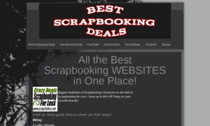 Bestscrapbookingdeals.com thumbnail