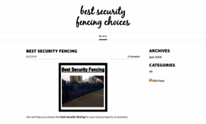 Bestsecurityfencingchoices.weebly.com thumbnail