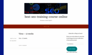 Bestseotrainingcourseonline.wordpress.com thumbnail