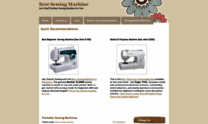 Bestsewingmachine.net thumbnail