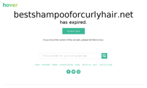 Bestshampooforcurlyhair.net thumbnail