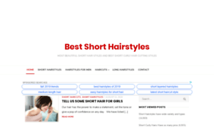 Bestshorthairstyles.info thumbnail