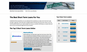 Bestshorttermloansonline.com thumbnail