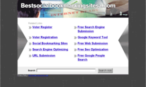 Bestsocialbookmarkingsitesz.com thumbnail