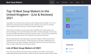 Bestsoupmakers.com thumbnail