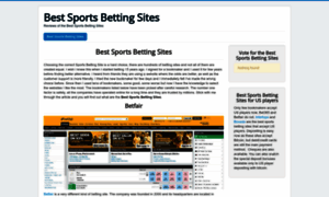 Bestsportsbetting.site thumbnail