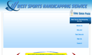 Bestsportshandicappingservice.com thumbnail