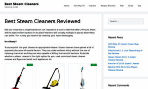 Beststeamcleaners.co.uk thumbnail