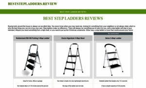 Beststepladders.review thumbnail