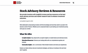 Beststockadvisors.com thumbnail