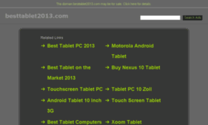 Besttablet2013.com thumbnail