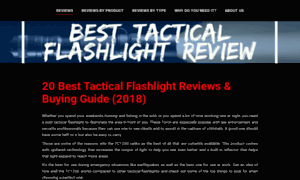 Besttacticalflashlights.review thumbnail