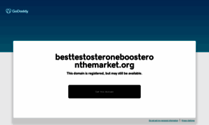 Besttestosteroneboosteronthemarket.org thumbnail