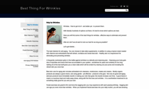 Bestthingforwrinkles.weebly.com thumbnail